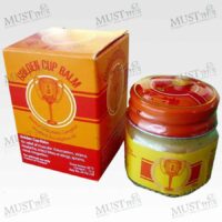 Golden Cup Balm Thai Ointment Herbal Massage 12g