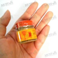 Golden Cup Balm warm Glass Bottle Thai Ointment Herbal Massage 12g Pack of 12