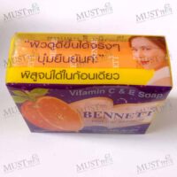 Bennett Natural Extracts Soap is enriched with Orange extract, Vitamin C & E.