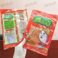 Ten Jang Fish Sheet Stick Seasoned Baked Barbecue Flavour