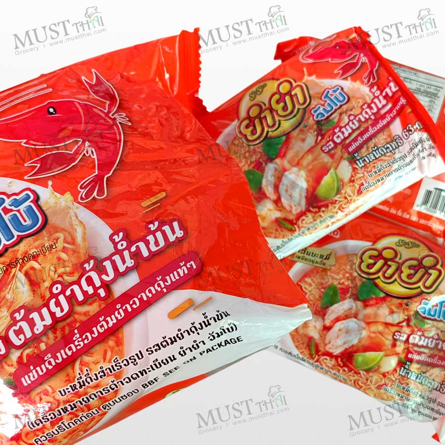 Yum Yum Jumbo Instant Noodles Tom Yum Kung Creamy Flavour Yum Yum Jumbo Instant Noodles Tom Yum Kung Creamy Flavour