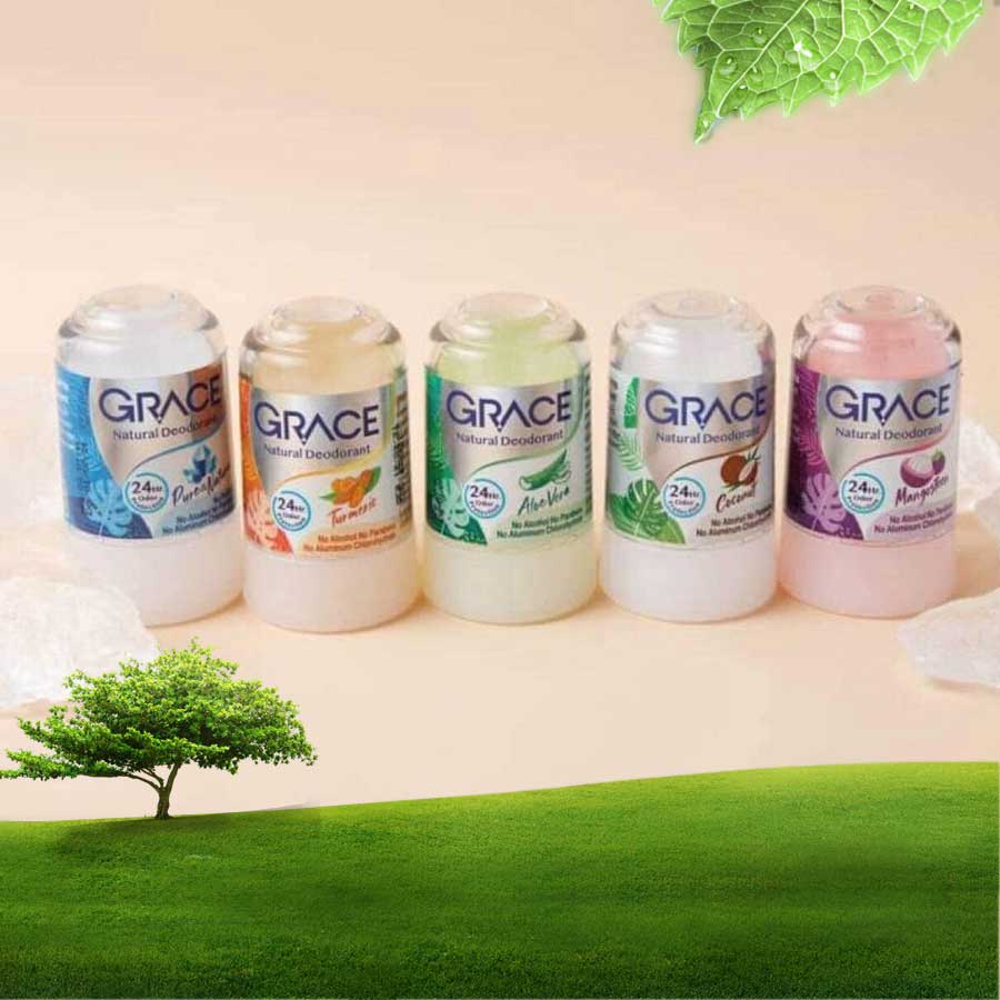 Grace Deodorant Stick Roll on Herbal Extract Grace Deodorant Stick Roll on Herbal Extract