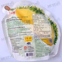 Thai Fruit Snack Dried Dehydrated Durian Monthong Premium. Dehydrated Durian