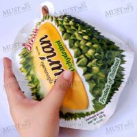 Thai Fruit Snack Dried Dehydrated Durian Monthong Premium. Dehydrated Durian