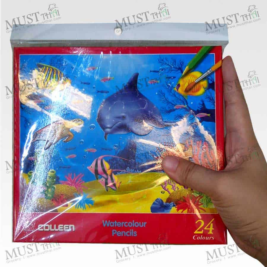 Watercolor Pencils 24 color - Colleen CAP 924 Watercolor Pencils 24 color - Colleen CAP 924