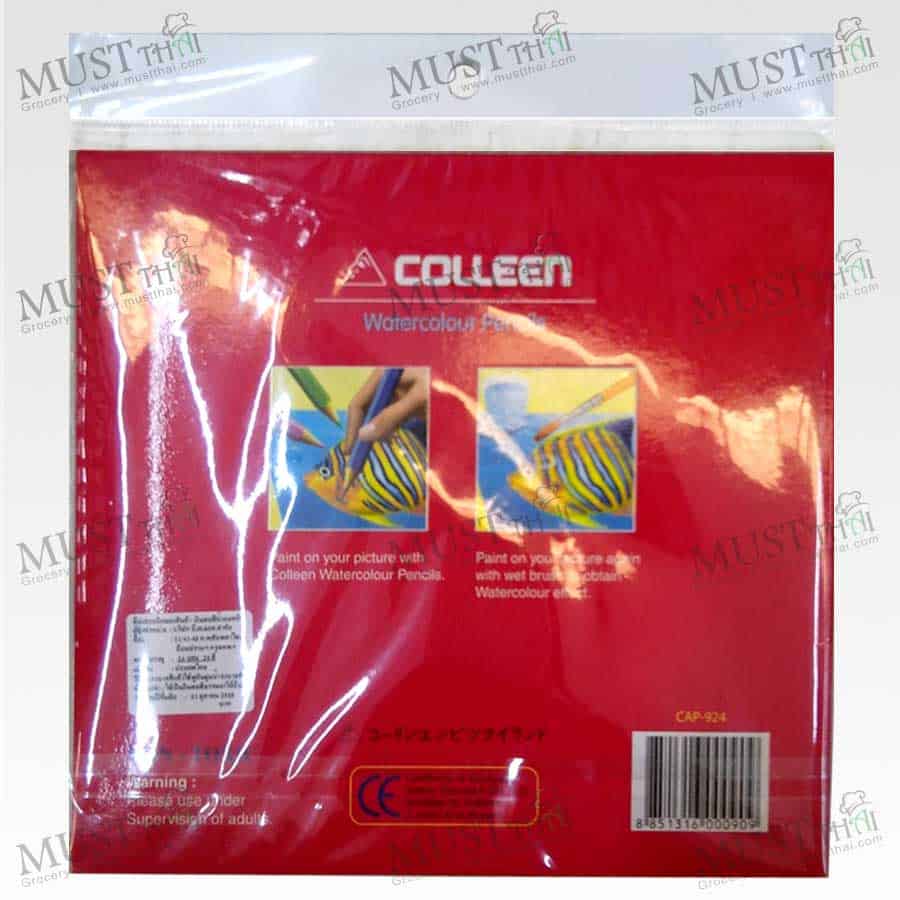 Watercolor Pencils 24 color - Colleen CAP 924 Watercolor Pencils 24 color - Colleen CAP 924