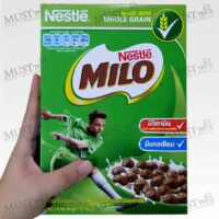 Milo Chocolate and Malt Flavoured Whole Grain Wheat Balls Breakfast Cereal 170g