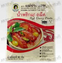 Mae Pranom Red Curry Paste 50g Thai