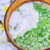 Lod Chong Singapore with Sweet Coconut Powder - Madam Pum (130g)