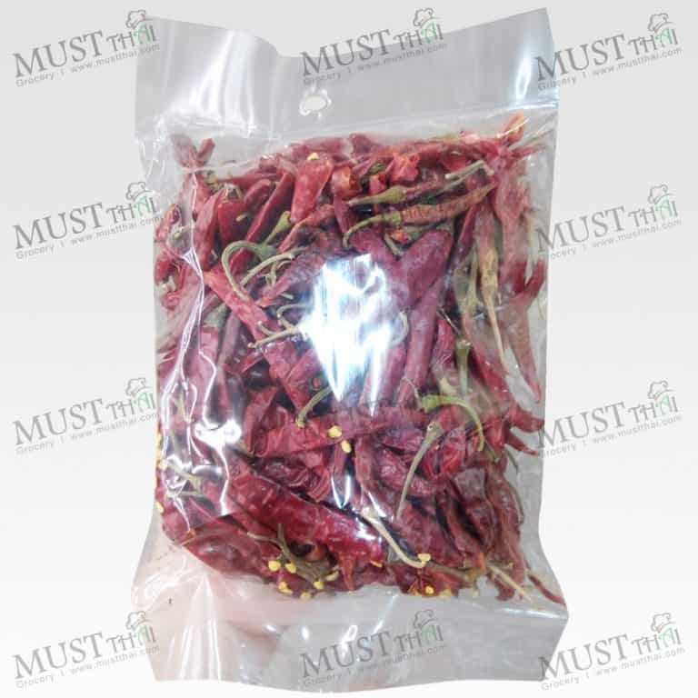 Dried Small Chili Pepper Dried Thai Herbs (100g) » MustThai, Grocery