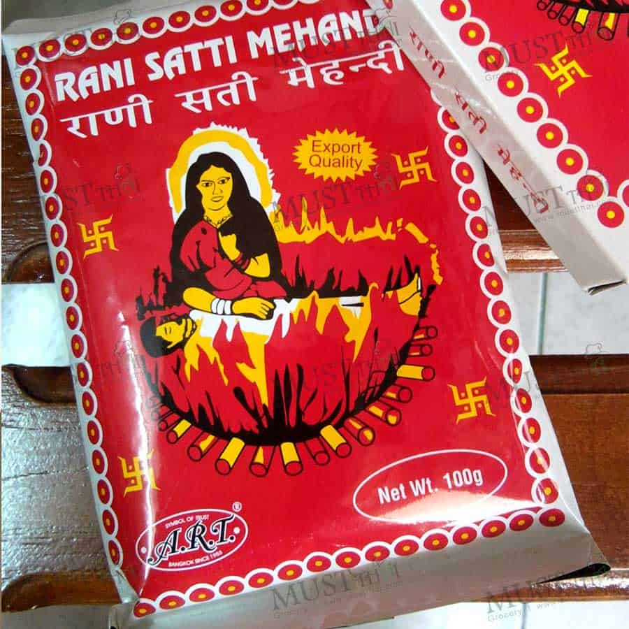 Rani Satti Mehandi Natural hair color and treatment 100g Rani Satti Mehandi Natural hair color and treatment 100g