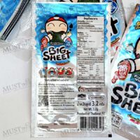 TaoKaeNoi Big Sheet Fried Seaweed Sea food Flavor