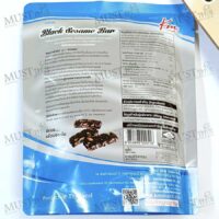 KMsnack Black Sesame Bar Vegetarian Snack