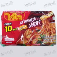Instant Noodles Pad Char Baby Clam Flavour - Wai Wai (Pack of 60g x 10pcs)