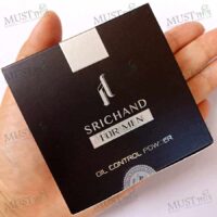 Srichand for men black edition oil control powder