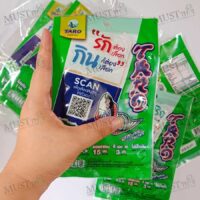 Taro Fish Snack Korean Seaweed Flavoured 6g Pack of 12