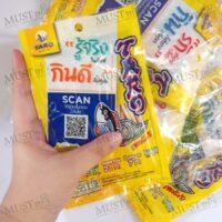 Taro Fish Snack Spicy Flavoured 6g Pack of 12