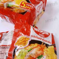 Instant Noodle Nissin Tom Yum Kung Saep Flavour.