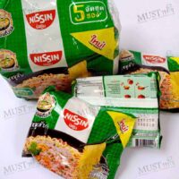 Nissin Instant Noodles Minced Pork Flavour.