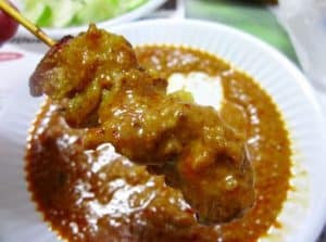 delicious Thai satay (peanut) sauce