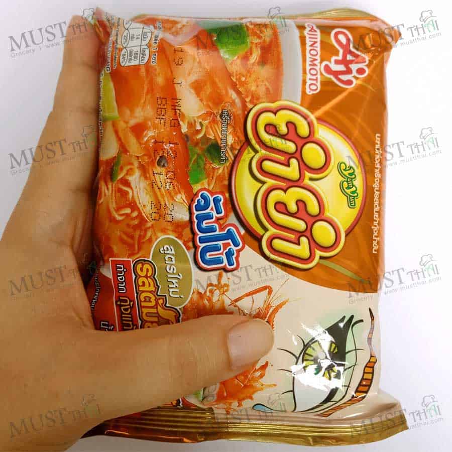 Yum Yum Jumbo Tom Yum Kung Creamy Flavor Instant Noodles 63g x 10