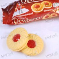 jack & jill Dewberry Sandwich Cookies with Cream Strawberry Jam Flavoured