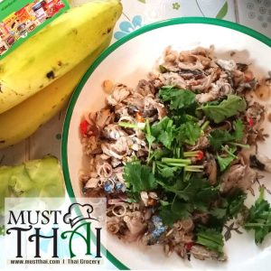 Yum Pla Tu, Thai Mackerel Salad by Thai home cooking