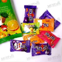 Sugus Jumbo Assorted Fruit Candy and Pineapple with Fruit Juice