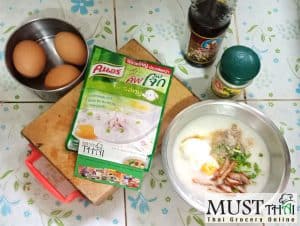 Knorr instant porridge by Thai home cooking
