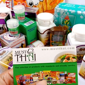 Thai grocery with popular products