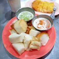 Lobo Thai Custard,Thai custard is traditionally served with soft warm bread.