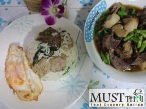 Plan meals stir fry hot basil with fried egg