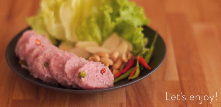 Thai sour sausage (Nam)