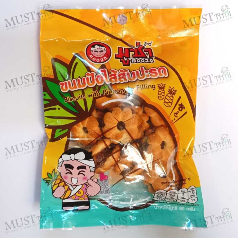 Biscuit with Pineapple Jam Mooza (60g) » MustThai, Grocery Online