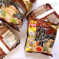 Nissin Instant Noodle Tonkotsu Ramen Flavour 60g Pack of 5