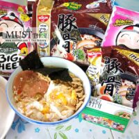 Nissin Premium Bag Instant Noodle Tonkotsu Ramen