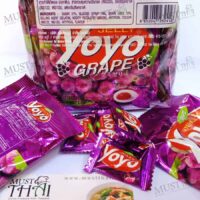 Yoyo Gummy with 10% Grape Juice 20g pack of 12