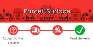 Parcel-Surface shipping