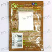 M-Joy OK Herbal Color Care Shampoo Golden Brown Color 30ml