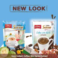 Save Instant Coffee Mix Herbal Extract