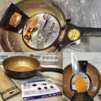 Korea King Frying Pan 28 cm Diamond Series "X" with flipper free