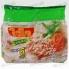 WAI WAI Instant Rice Vermicelli Pork Flavour 55g Pack of 6