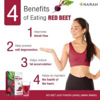 Narah Red Beet Organic Powder 30g