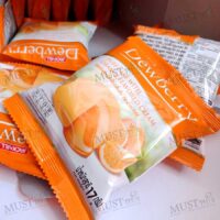 Dewberry Puff Cake with Orange Flavored 17g box of 12