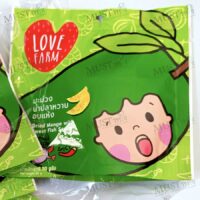 Love Farm Dried Mango with Sweet Fish sauce 30g pack of 6