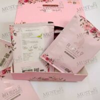 RICHY Lychee Rose Herbal Green Tea100% Natural Detox box of 12 sachets