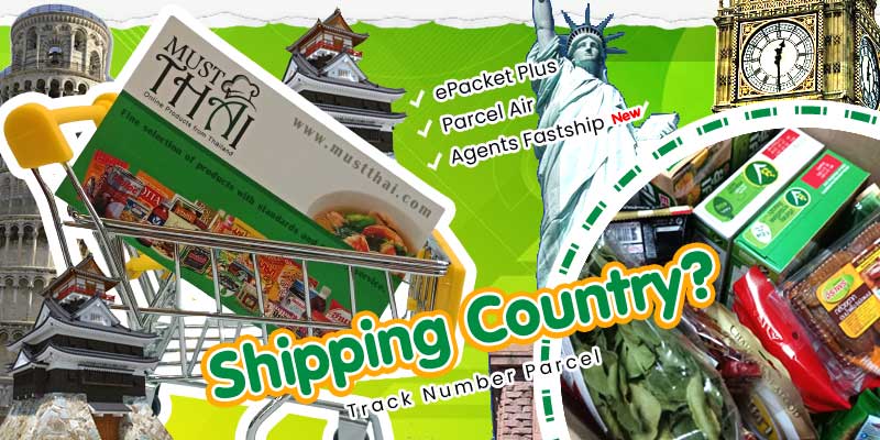 Thai grocery online shipping Country?