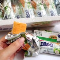 Euro Ellse Layer Cake Coconut Flavored with White Cream