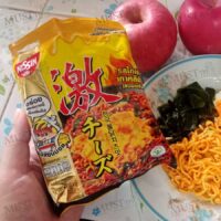 Nissin Instant Noodles Korean Hot Chicken Cheese Flavour 60g Pack of 5