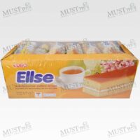 Euro Ellse Layer Cake Vanilla Flavored with White Cream box of 24